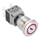ONPOW 19mm key switch on off(LAS1-BGQ-Y) CE, RoHS