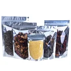 Custom Printing Logo Resealable Aluminum Foil Zipper Stand Up Pouch