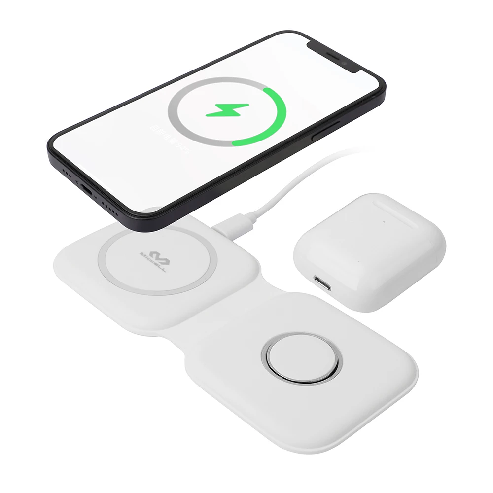 2 in 1 magnetic duo charger wholesale 15w magnets coil foldable magnetic dual wireless charger
2 in 1 magnetic duo charger wholesale 15w magnets coil foldable magnetic dual wireless charger