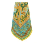 Oem Custom Design Printed Woman Habotai Decorative Silk Scarf
