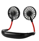Usb Latest Korean Handsfree Hang Neckband USB Mini Fan Adjustable Angle Usb Rechargeable EFA21-01fans