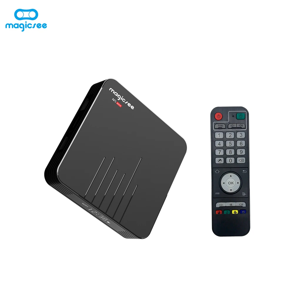 New K Android Tv Box Magicsee N Max X Amlogic S X Dual Wifi Brand