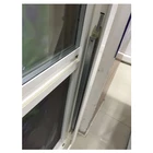 Hot sale New design upvc vertical sliding windows lift window with grill