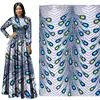 hot selling batik African fabric polyester print geometric pattern for suits dresses