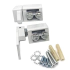 Hinge Aluminum Aluminum Hinge Door Commercial Door Hinge Set Pivots Offset Pivot Aluminum For Door Hardware Accessories
