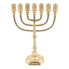 7 arms metal candle holder gold custom centerpieces for wedding table dinner candlesticks factory customizable