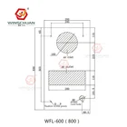 Cooled Water Air Cooled Modular Water Chiller Industrial Fan Conditioning Industrial Refrigeration Equipment