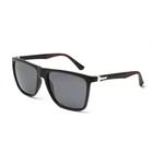 Fashion tr90 plastic unisex uv400 polarized sunglasses