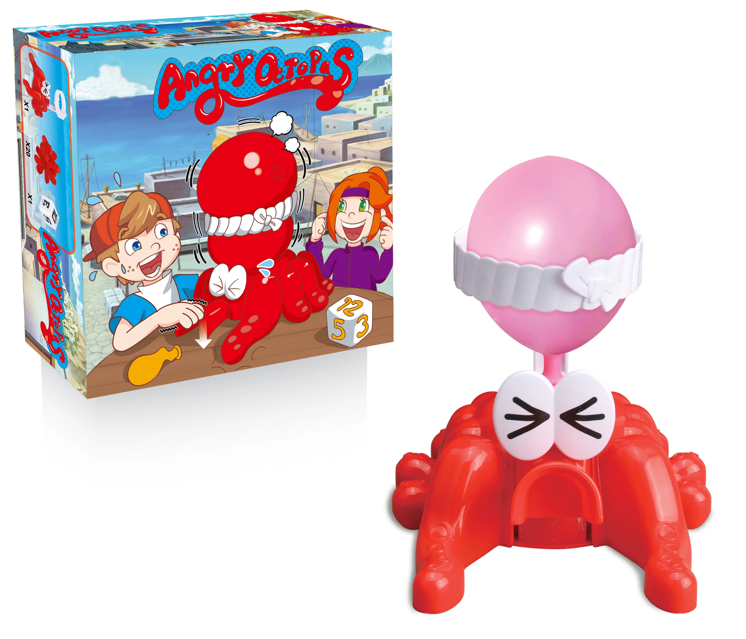 2019 children indoor plastic bursting balloon bomb toy game
