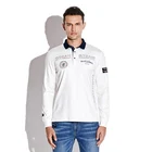 2019 fall plus size clothing apparel design services autumn and spring long sleeve polo tshirt with button
