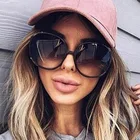 2021 Cheap Big Sunglasses Hot Unisex Oversize Sun Glasses Wholesale Women Mens Classic Sunglasses