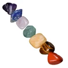 Natural Rough Amethyst Lapis Lazuli Topaz Crystals Healing Stones Set Quartz Tumble
