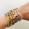 2019 Landy Jewelry Boho Tilu Stretch Bracelet Niche Mix colors Tila Bracelets Miyuki Bead Bracelet For Women Beach Gifts