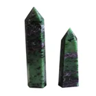 Wholesale Natural Crystal Points Tower ruby zoisite gem stone point for healing