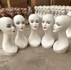 Wholesale New factory price female ABS white mannequin wig head