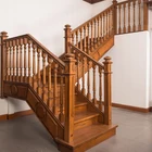 oak wood stair or solid timber staircase