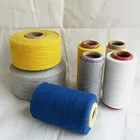 high or short cylinder Open end blended cotton poly towel Recycled yarn for weaving