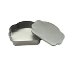Tin Box Wholesale Custom Printing Flower Shaped Metal Candy Gift Tin Box