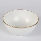 Porcelain Bowl Light Luxurious Porcelain Bowl For Eating Special For Household Microwave Oven Bowl Tableware Suit