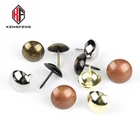 nickel smooth round head furniture upholstery tacks nail hardware metal silver decorative sofa bubble nails