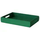 Rectangle Wooden Storage Tray Decoration Serving Trays With Handles