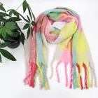 Scarf Scarf For Women Competitive Price Popular Winter Warm Neon Color Scarf For Women