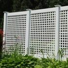 High Quality Vinyl Lattice Cheap Pvc Lattice Fence Fencing