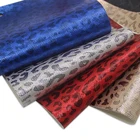Eco-Friendly Synthetic Artificial Faux Chunky Vinyl Pvc Pu Glitter Leather Glitter Sheets Fabric