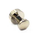 Factory-Direct Sale N35-N52 Neodymium Strong Magnetic Push pin Magnet Metal Coated D16*20mm