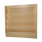 Kindergarten Furniture Hot Sale Health Material Kindergarten Furniture Cartoon Bookshelf Toys Storage