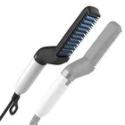 Amazon Hot Selling Hair Brush Beard Straightener For Men Styler