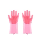 Kitchen dishiwashing latex hand gloves dishes washing household cleaning gloves