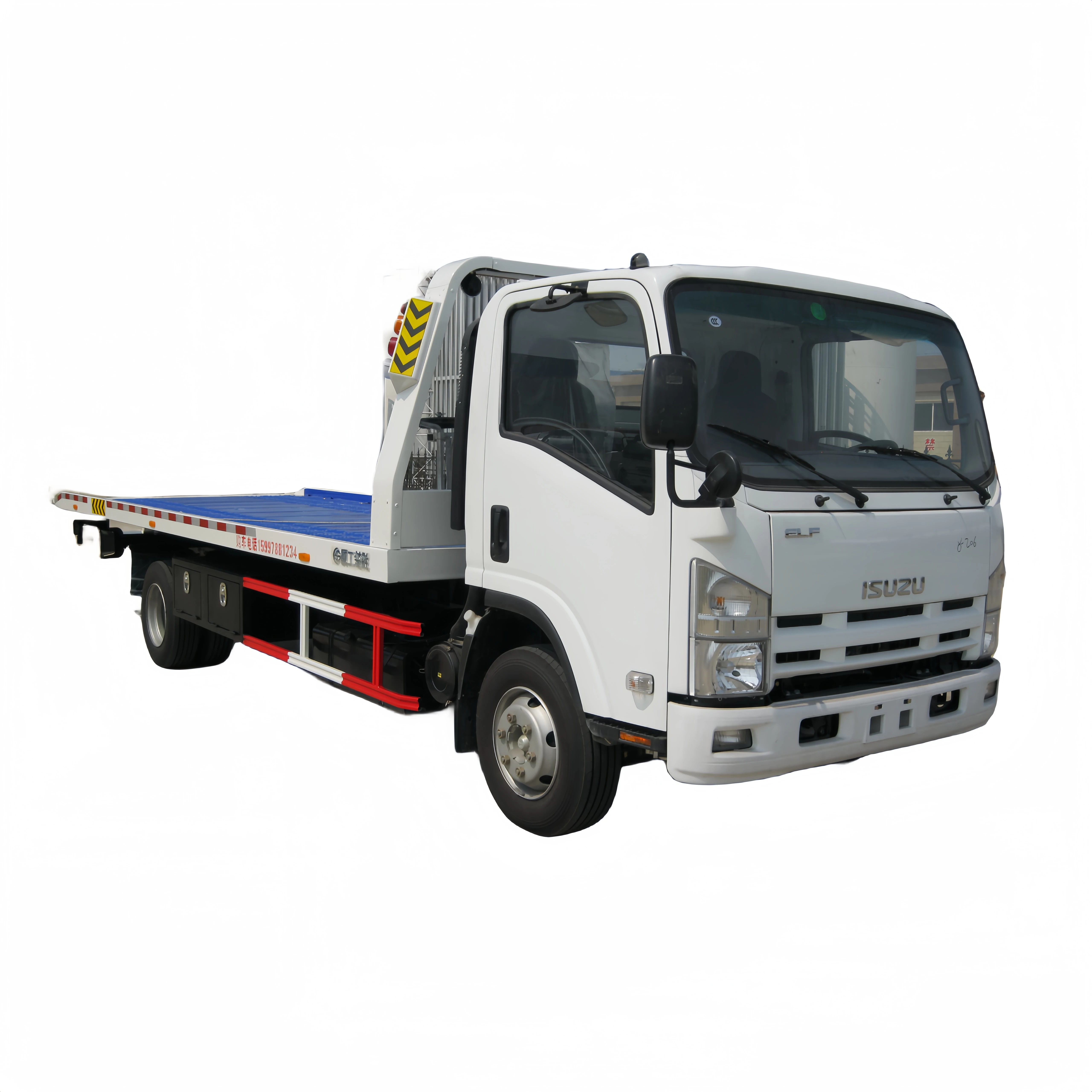 Isuzu Flatbed Wrecker Tow Truck Flatbed Platform Recovery Road Rescue