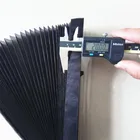 plisse mosquito net,pleated mesh folding screen door