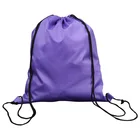 Drawstring Backpack Bags Sack Pack Cinch Tote Sport Storage Polyester Bag for Gym