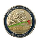Custom Gold Plated Metal Souvenir Coins Hard Enamel Collectable Coins Epoxy Covered Gold Soft Enamel Commemorative coin