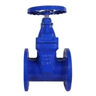 Bundor DIN F4 Flanged 4 Inch Gate Valve Manufacture Supplier With Prices Ductile Iron Sluice Valve