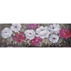 Home goods canvas wall pictures full modern flower oil hand painting pictures or canvas print