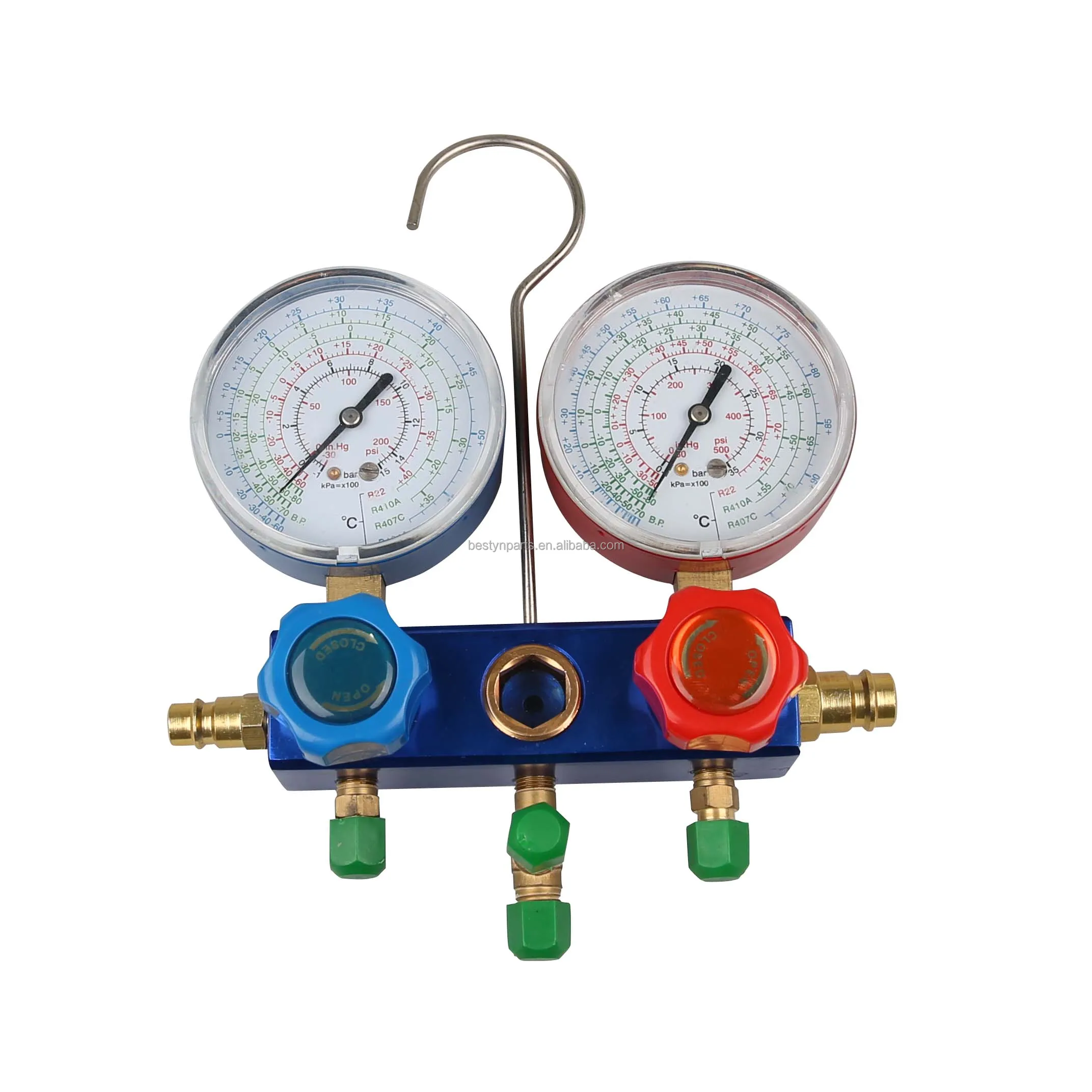 Refrigerant Double Manifold Set Gauges Set Buy Double Manifold Set