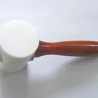 Hammer YIFENG Wooden Handle Nylon Punch Hammer Leather Craft Tools DIY Hammer