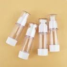 High quality 30ml cosmetic spray airless bottle plastic serum containers