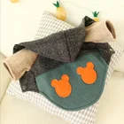 Pet dog/cat autumn and winter Wool Jacket Hoodie Apparel Pet Clothes Lovely Coat For Pet