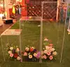Clear Acrylic Display Plinth Stand for Wedding and Birthday Party