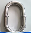 Steel Bends Polished Stainless Steel Bends Clamp Sanitary 90 Degree Elbow 2"