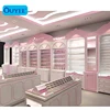 Showroom Display Mdf Cosmetic Exhibition Furniture Modern Beauty Shop Counter Design For Store Decoration
