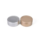25ml custom round aluminum jar or aluminum tin can box for cosmetic or food