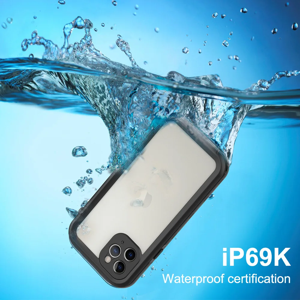 IP68 mobile phone waterproof case for iPhone 11 Pro Max Water proof phone case