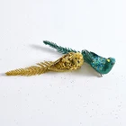 Factory wholesale Holiday party ornament Luxury style sequins bird Christmas tree decoration Artificial bird