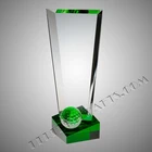 Crystal New Custom High Quality And Cheap Price Colored Crystal Award Trophy -cca061