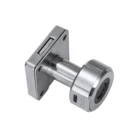 Zinc Alloy 40mm diameter Smart Fingerprint Cabinet Lock Biometrics Drawer Lock For Furniture